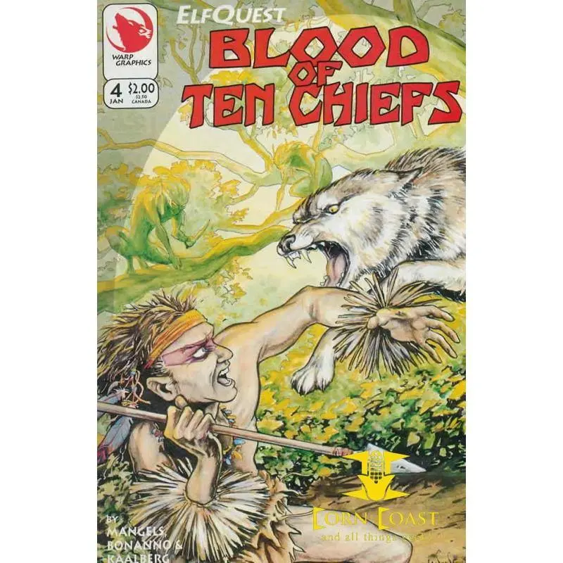 Elfquest Blood Of Ten Chiefs (1993) #4 Nm 1