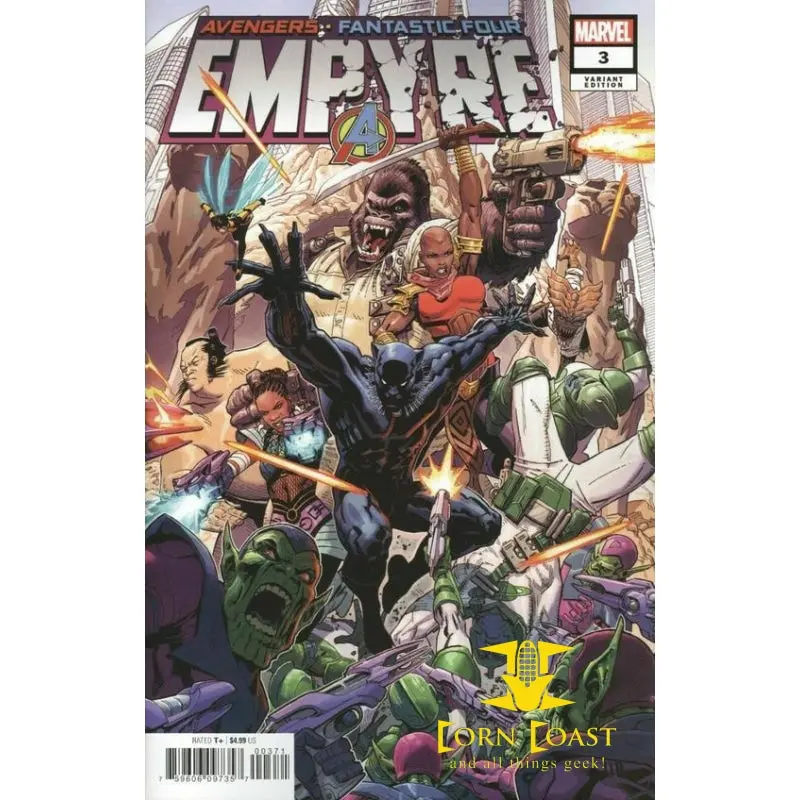 Empyre #3 (Of 6) Secret Var 1