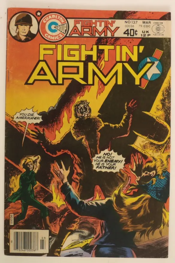 Fightin' Army #137 Vf 1