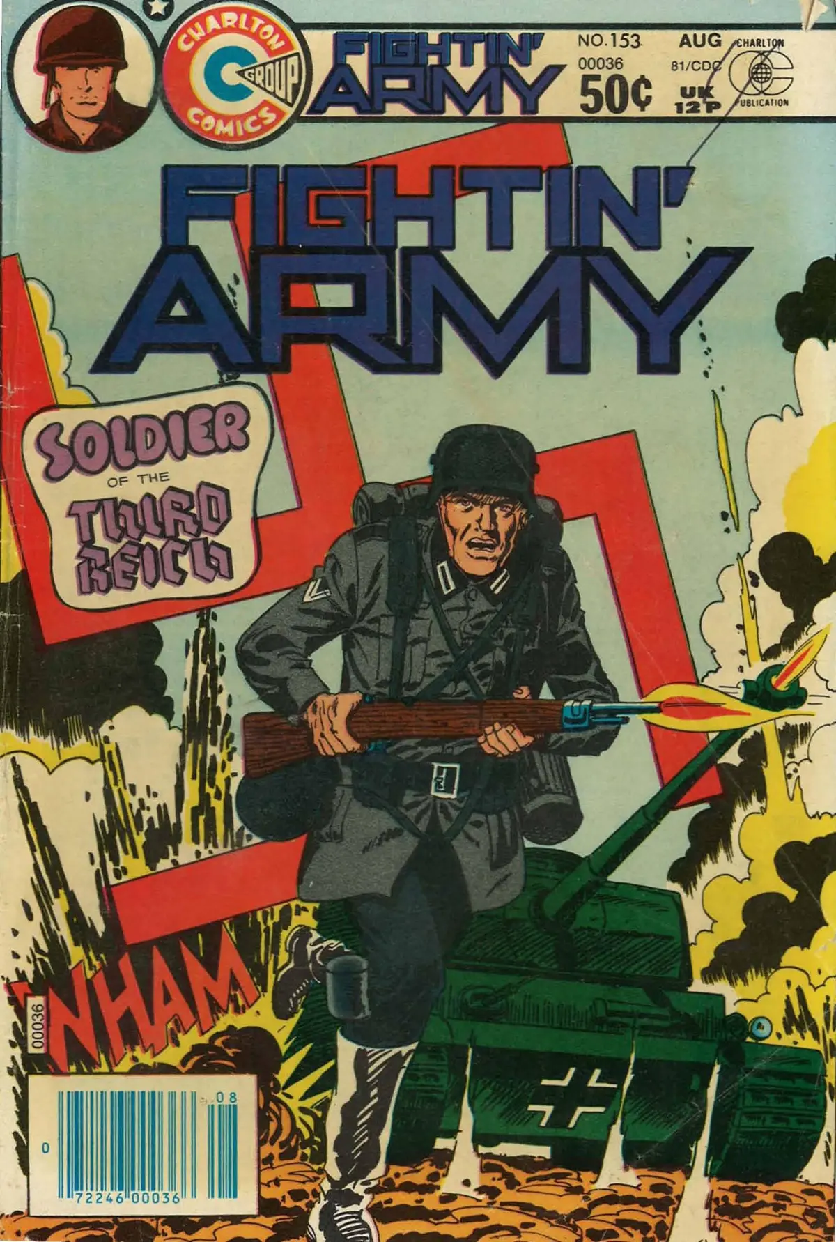 Fightin' Army #153 Vf 1