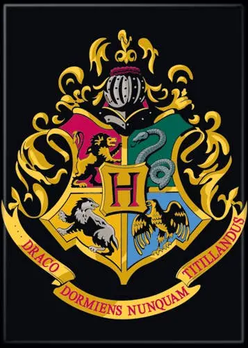 Harry Potter Hogwart's Crest Magnet 2.5" X 3.5" 1