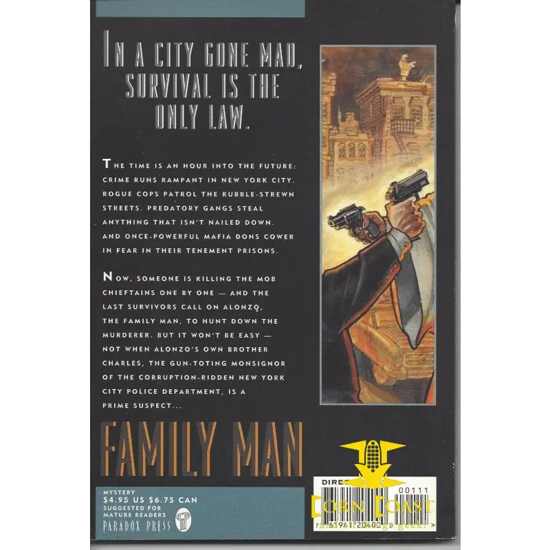 Family Man Gn (1995 Paradox Mystery) By Jerome Charyn #1-1St 2
