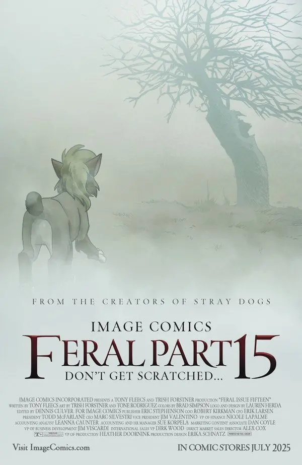 Feral (Vol 1) #15 Cvr B Nm 1