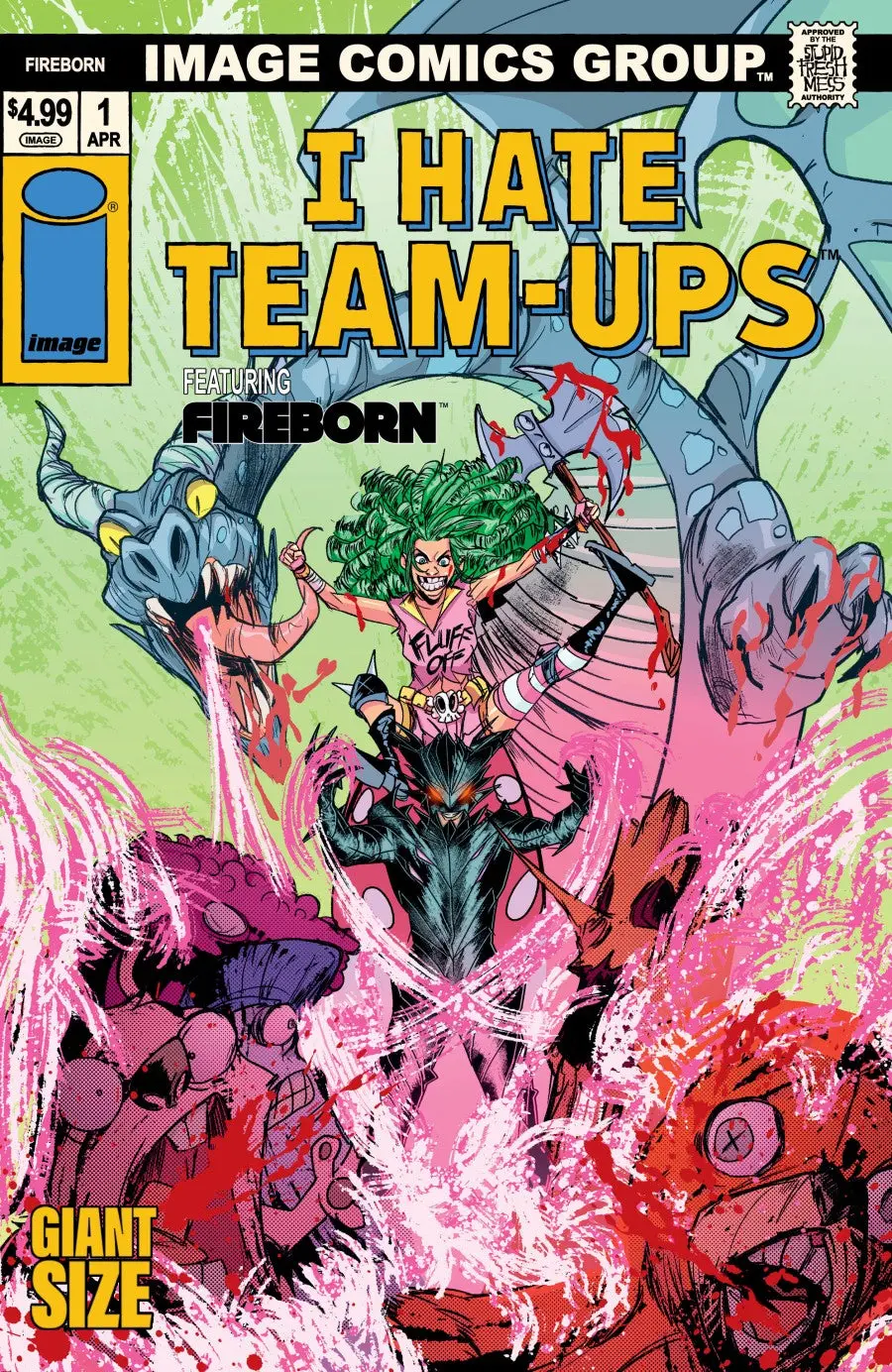 Fireborn (2026) #1 Cover N Patrick Mulholland I Hate Fairyland Team Up Variant Nm 1