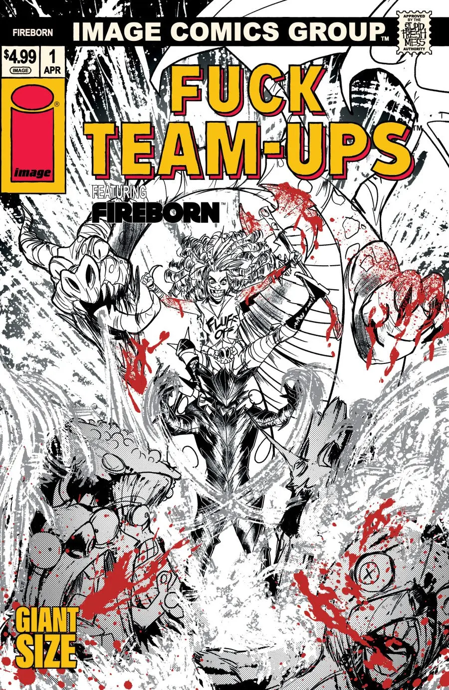 Fireborn (2026) #1 Cover O Patrick Mulholland I Hate Fairyland Team Up Nsfw Variant Nm 1