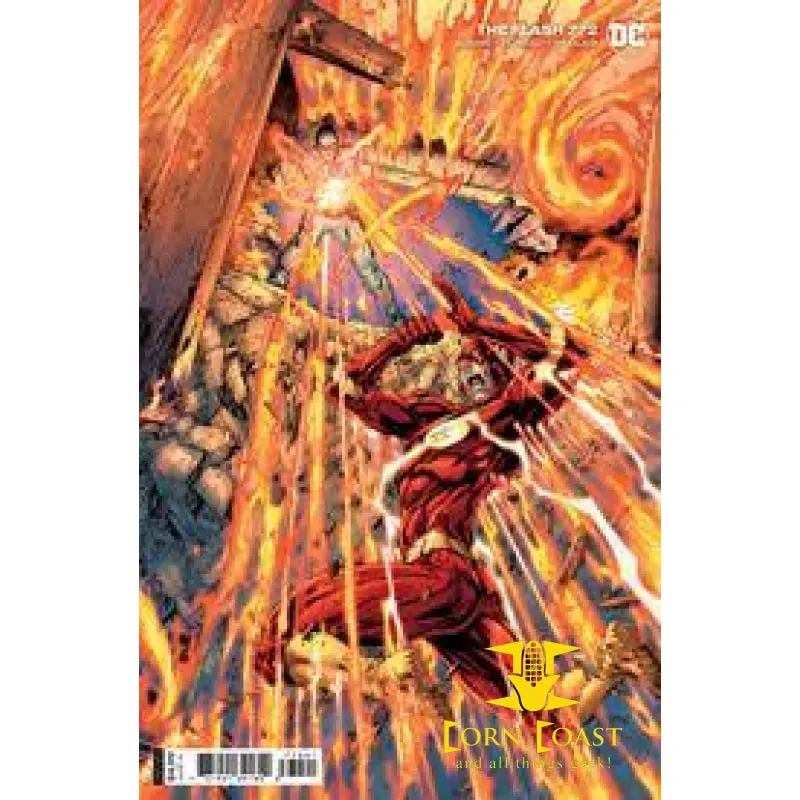 Flash #772 Cvr B Brett Booth Card Stock Var 1