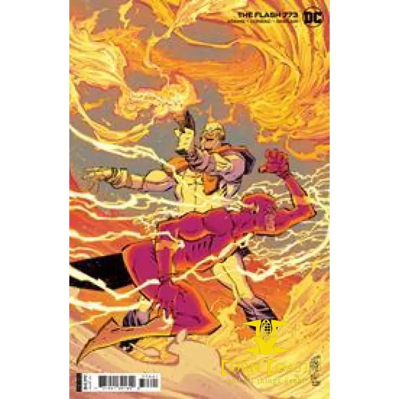 Flash #773 Cvr B Jorge Corona Card Stock Var 1
