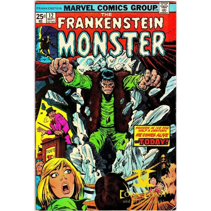 Frankenstein (1973 Marvel) #12 Vf 1