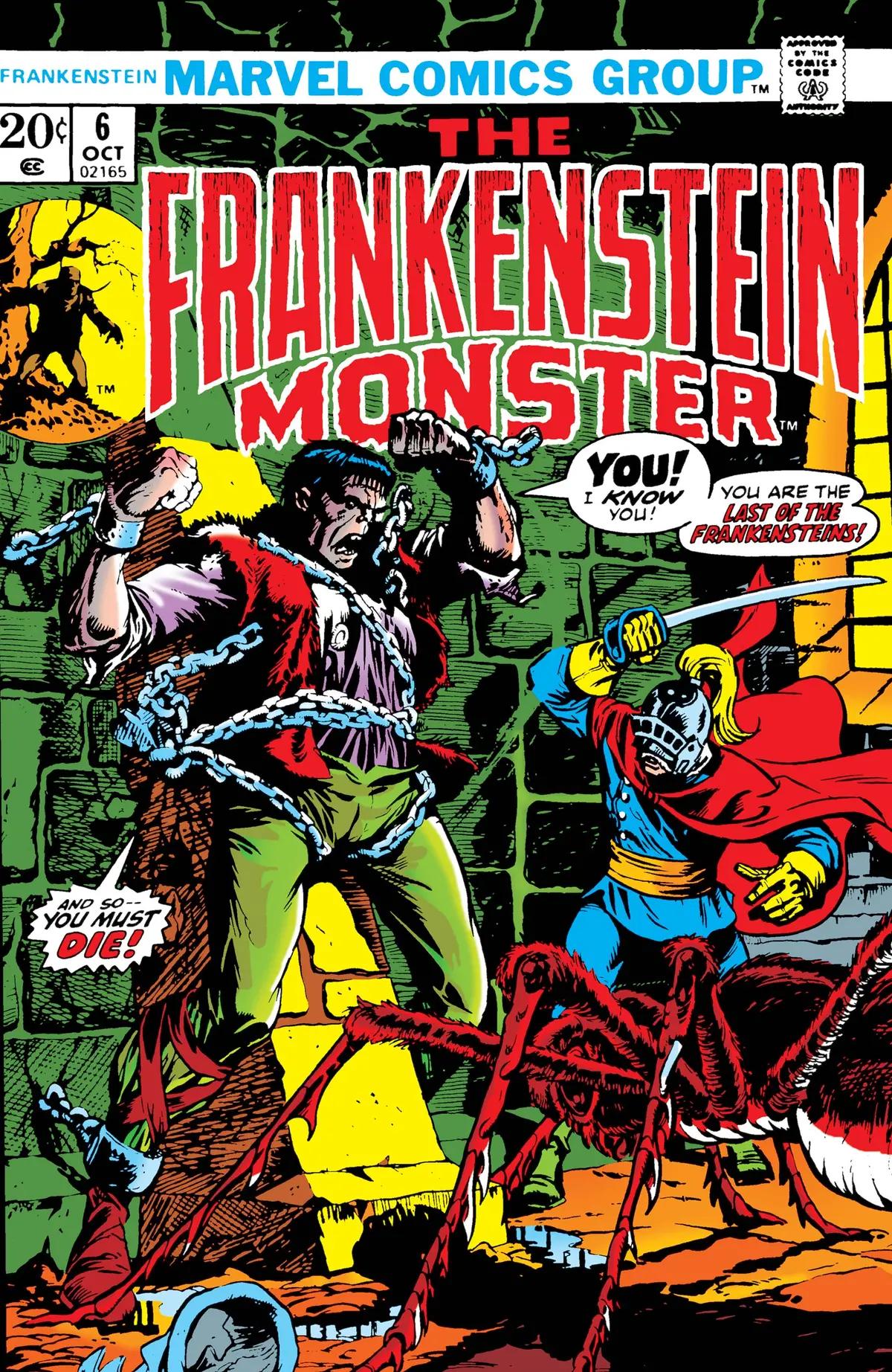 The Frankenstein Monster (Vol 1) #6 Fn 1