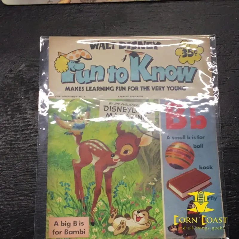 Fun To Know Magazine (1973) Walt Disney #2 Fn 1