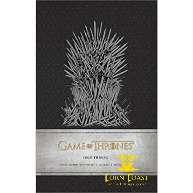 Game Of Thrones: Iron Throne Hardcover Ruled Journal 1