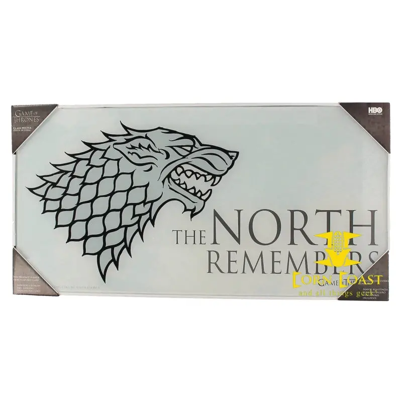 Game Of Thrones North Remembers Tempered Glass Poster 1