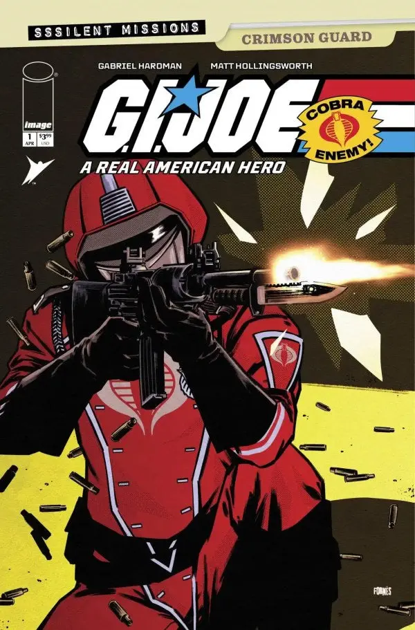 G.I. Joe: A Real American Hero- Sssilent Missions: Crimson Guard (2026) #1 Cover B Jorge Fornés Variant Nm 1