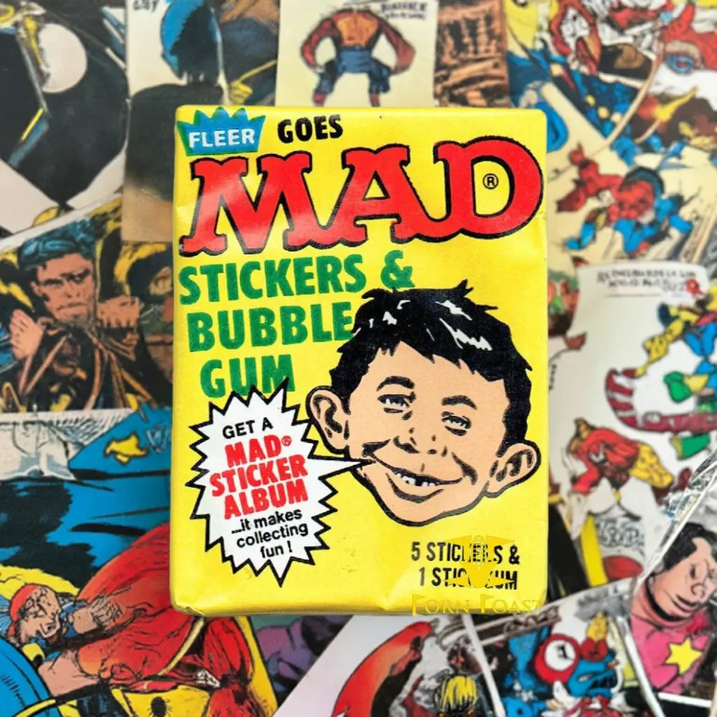 1983 Fleer Goes Mad Unopened Pack 1