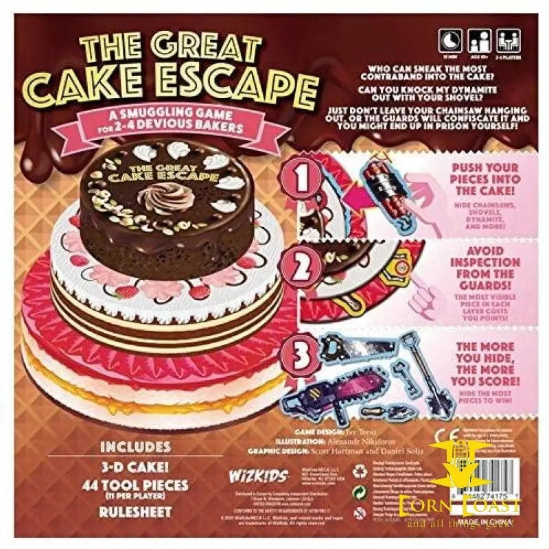 Great Cake Escape Board Game 2
