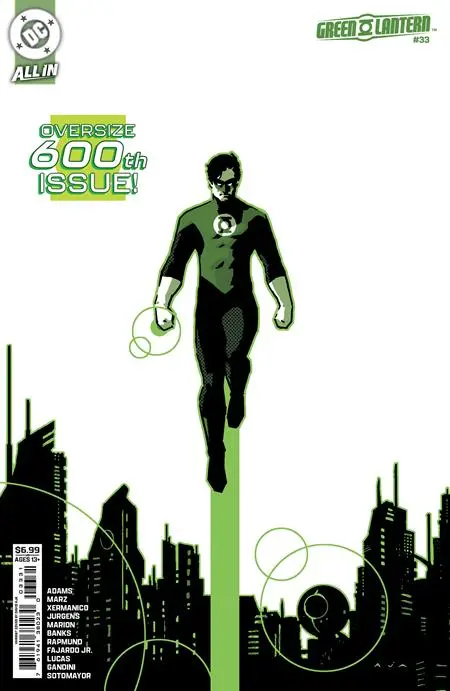 Green Lantern (Vol 7) #33 (Legacy #600) Cover C David Aja Variant Nm 1