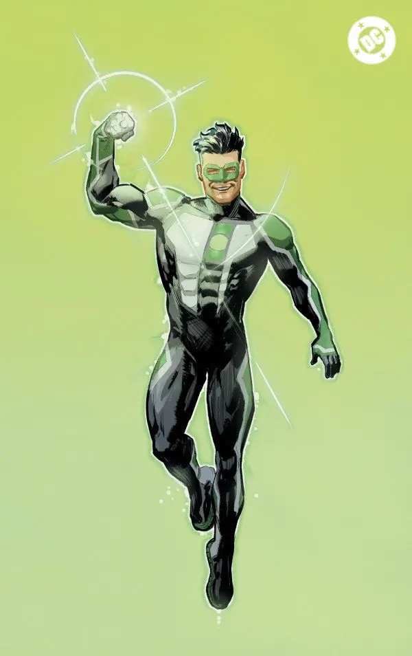 Green Lantern (Vol 7) #33 (Legacy #600) Cover E Xermánico Corner Box Spot Foil Virgin Variant Nm 1