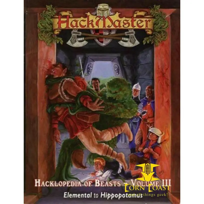 Hacklopedia Of Beasts Volume Iii Exc+ Hackmaster Dungeons Dragons Monster Manual 1