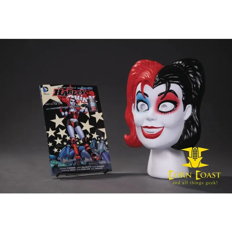 Harley Quinn Book And Mask Set 1