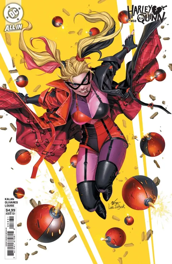 Harley Quinn (Vol 4) #58 Cover C Inhyuk Lee Variant Nm 1