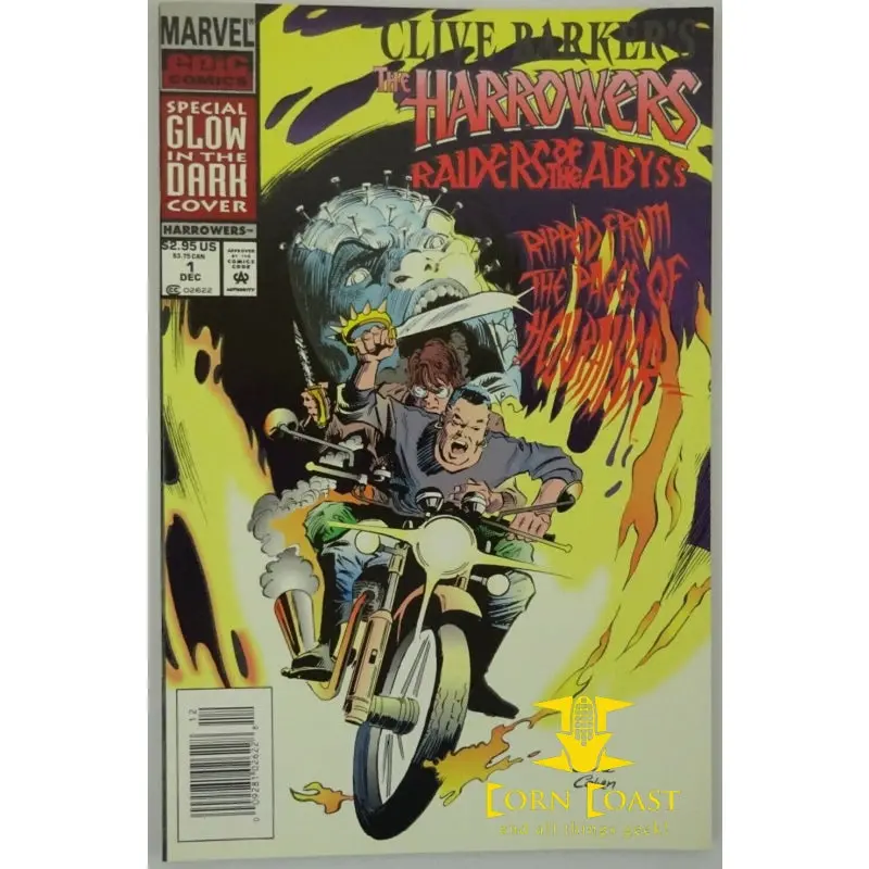 Harrowers (1993 Marvel Razorline) #1 Glow In The Dark 1