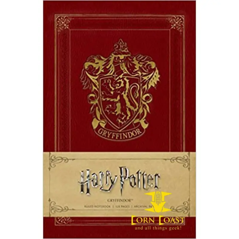 Harry Potter: Gryffindor Ruled Notebook 1