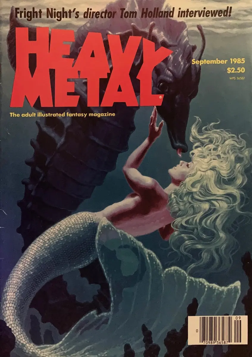 Heavy Metal September 1985 Vf (Vol.9 #6) Issue 102 1