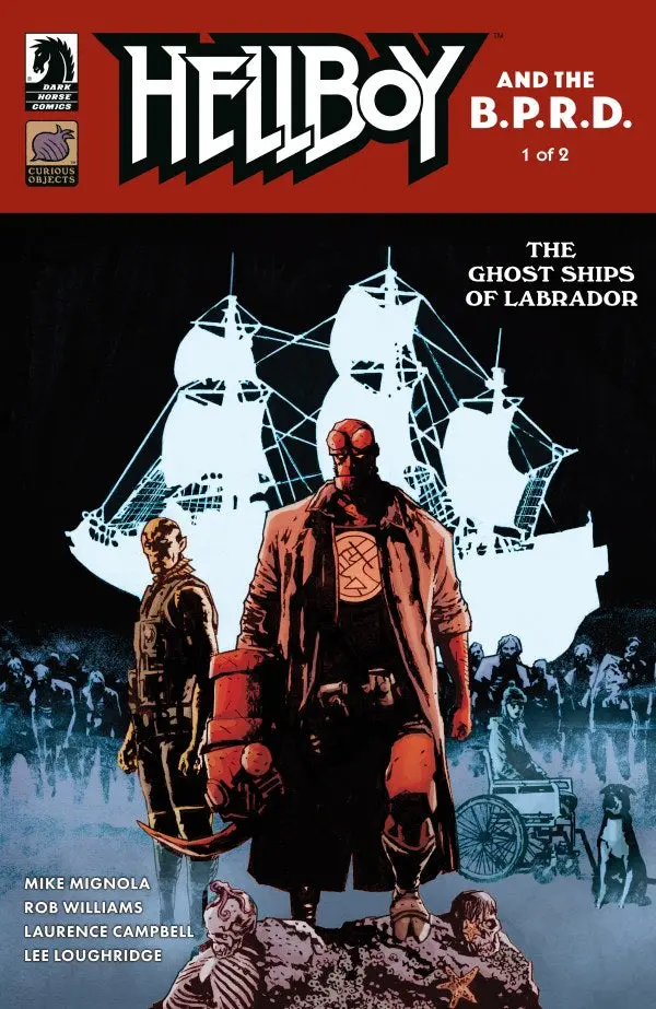 Hellboy And The B.P.R.D.: The Ghost Ships Of Labrador (2025) #1 (Of 2) Nm 1
