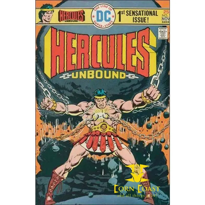 Hercules Unbound #1 Vf 1