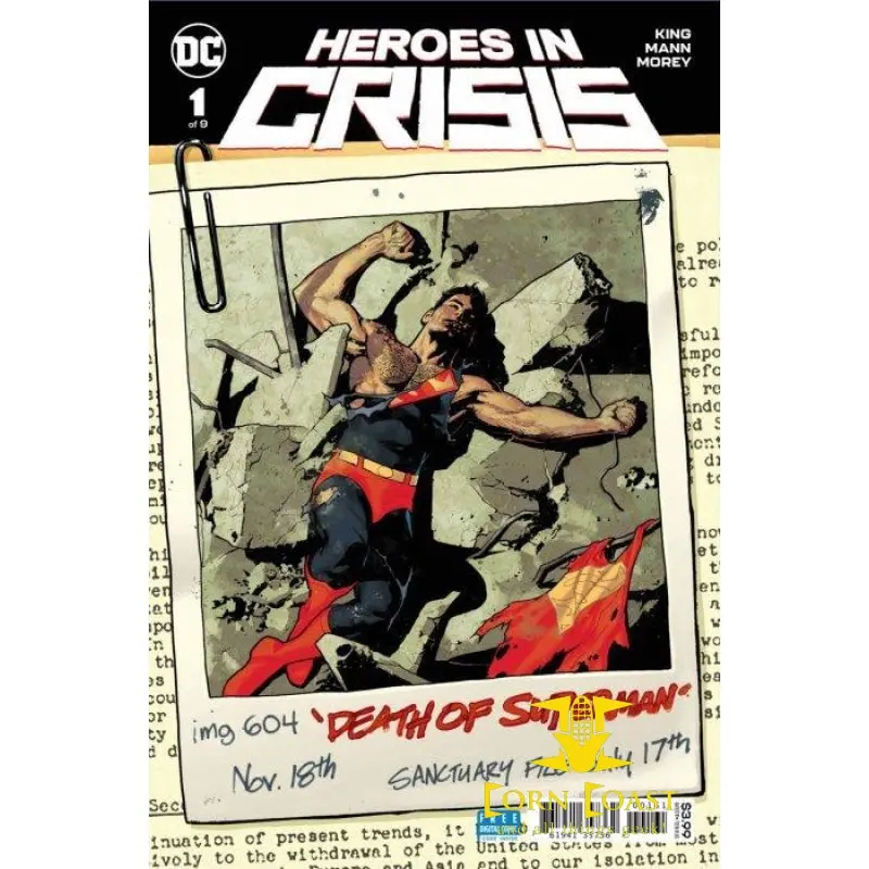 Heroes In Crisis #1 Variant Edition 1