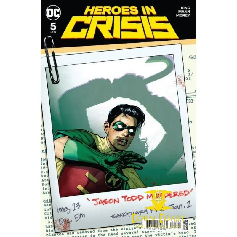 Heroes In Crisis #5 Variant Edition 1