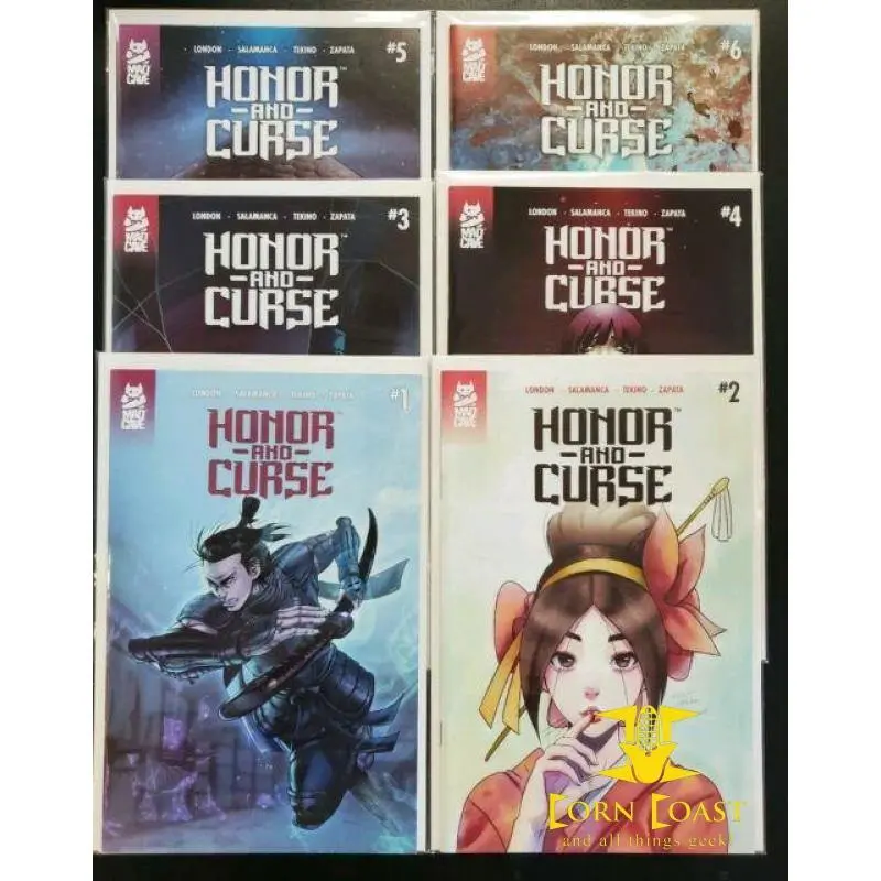 Honor And Curse (2019 Mad Cave) #1-6 Complete Set 1