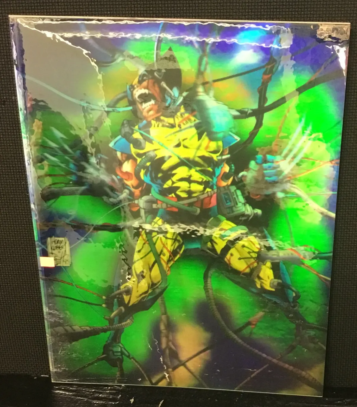 6 X 7.5 Wolverine Hologram Sticker 1