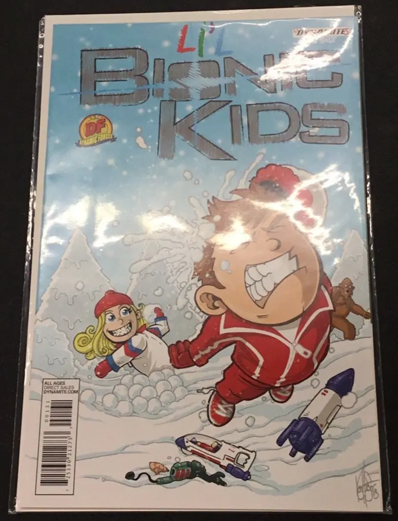 Li'l Bionic Kids One-Shot Df Exclusive Cover Nm 1