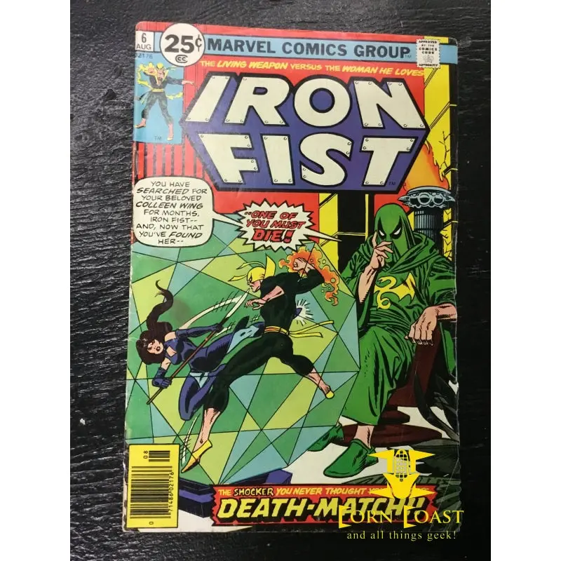Iron Fist (1975 1St Series) #6 Vf 1