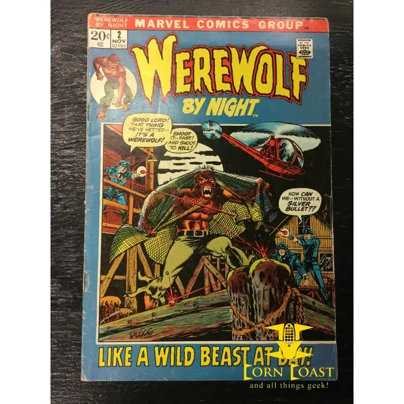 Werewolf By Night (1972 1St Series) #2 Fn 2