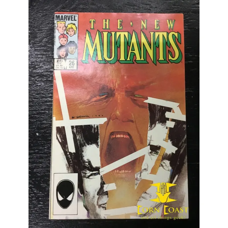 New Mutants (1983 1St Series) #26 Vf 1