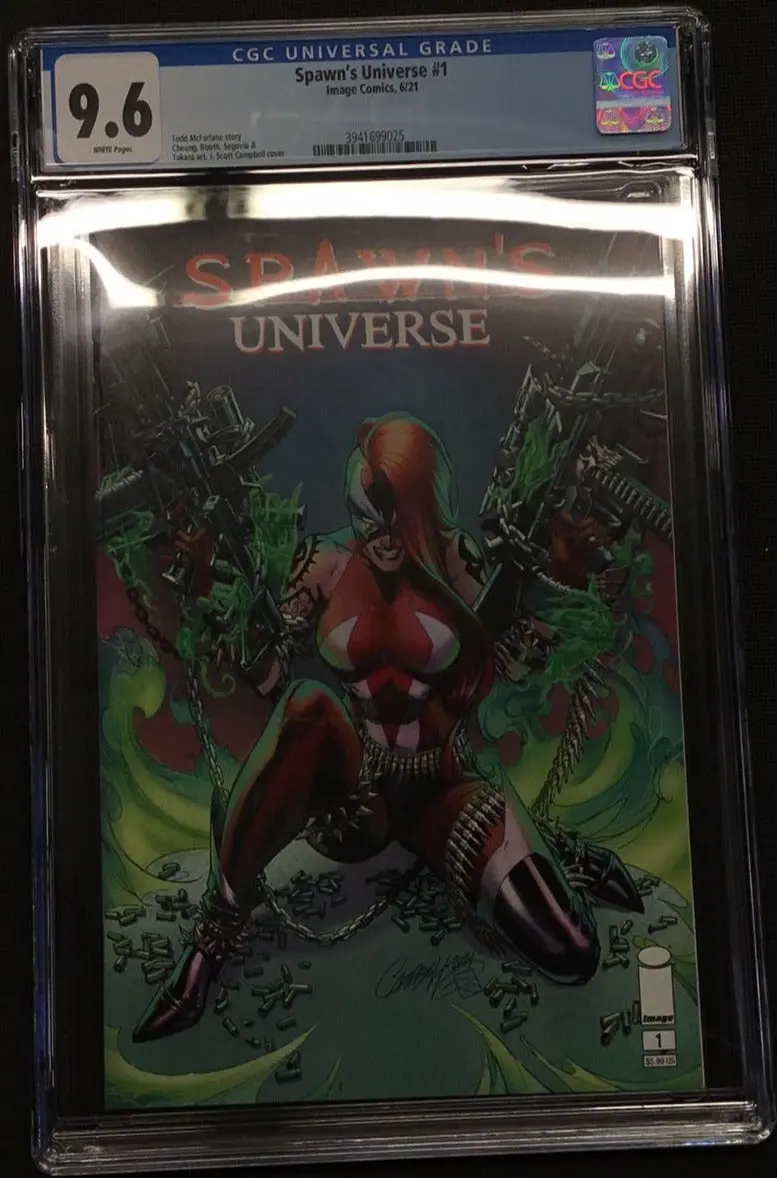 Df Spawn Universe #1 Cgc 9.6 1