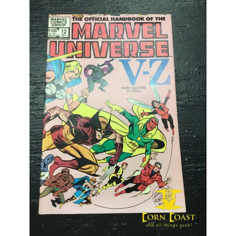 Official Handbook Of The Marvel Universe (1983-1984 Marvel) #12 Nm 1
