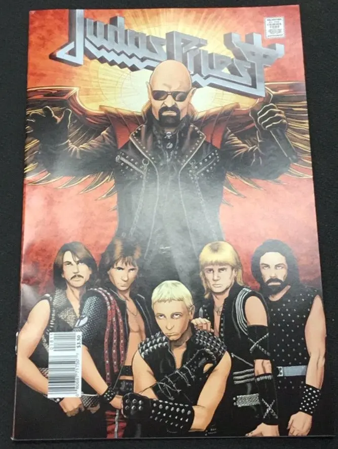 Rock & Roll Biographies Cvr A Judas Priest Nm 1