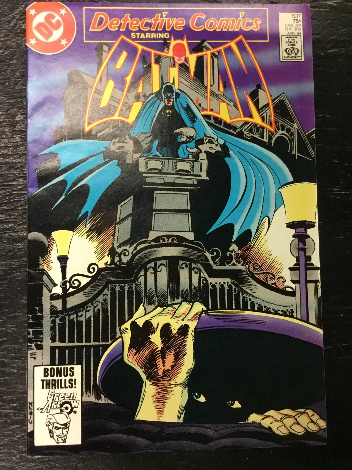 Detective Comics (1937 1St Series) #537 Nm 1