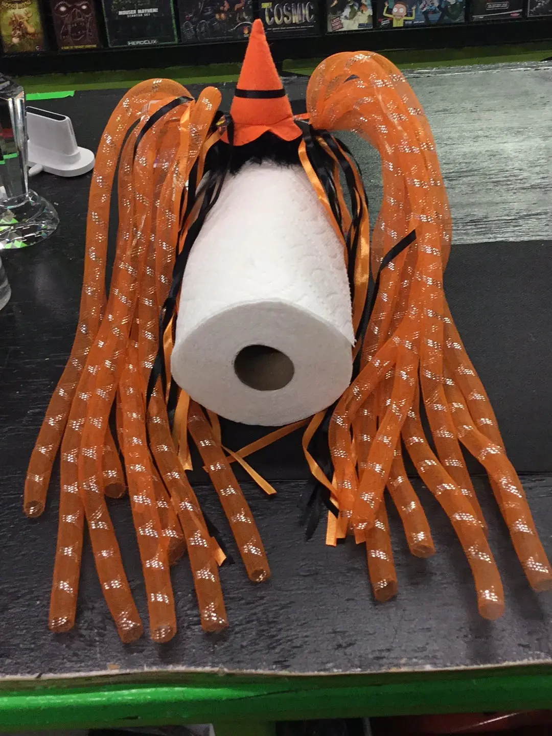 Happy Halloween Witch Hat Light Up Head Boppers 1