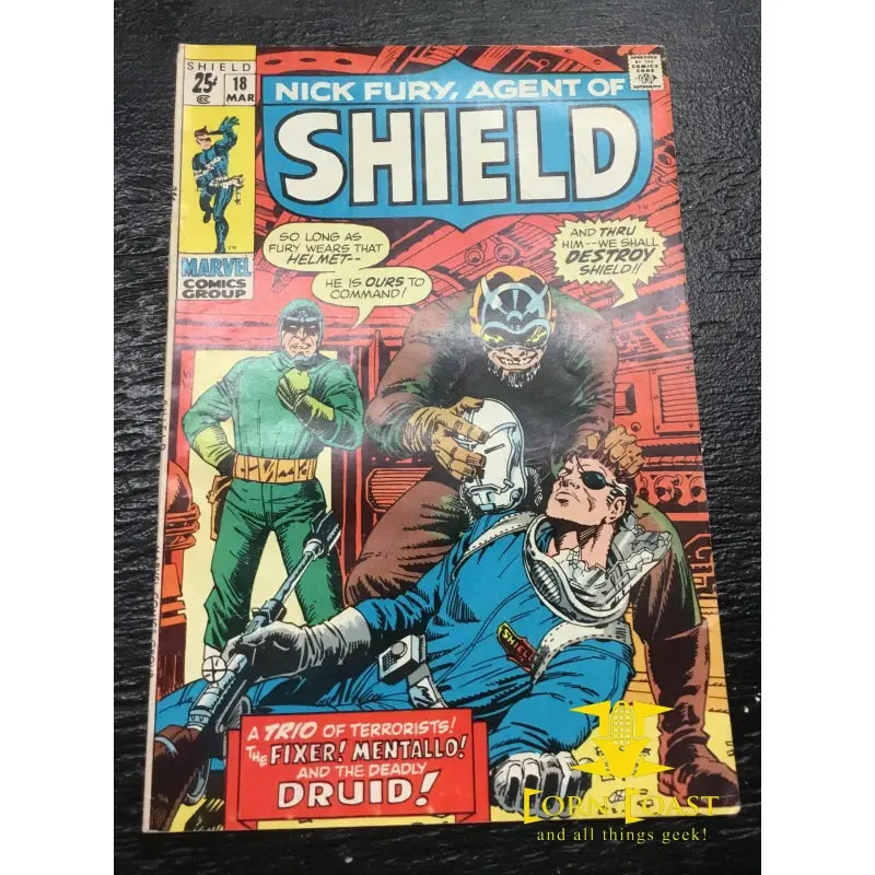 Nick Fury Agent Of Shield (1968 1St Series) #18 Vf 2