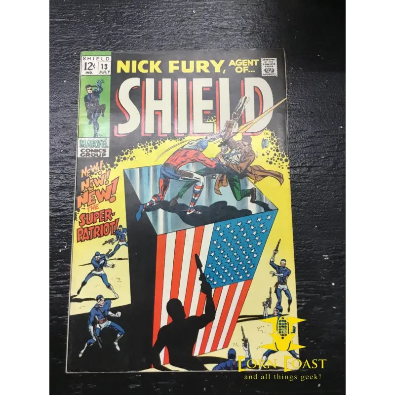 Nick Fury Agent Of Shield (1968 1St Series) #1 Vf 2