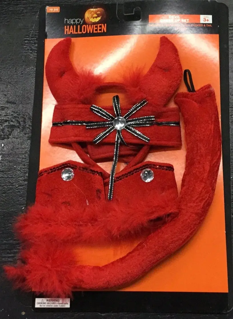 Happy Halloween Devil Dress Up Set 1