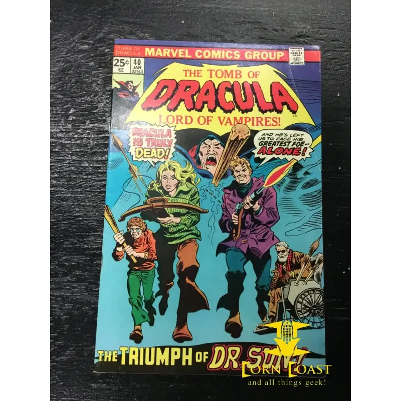 Tomb Of Dracula (1972 1St Series) #40 Vf 2