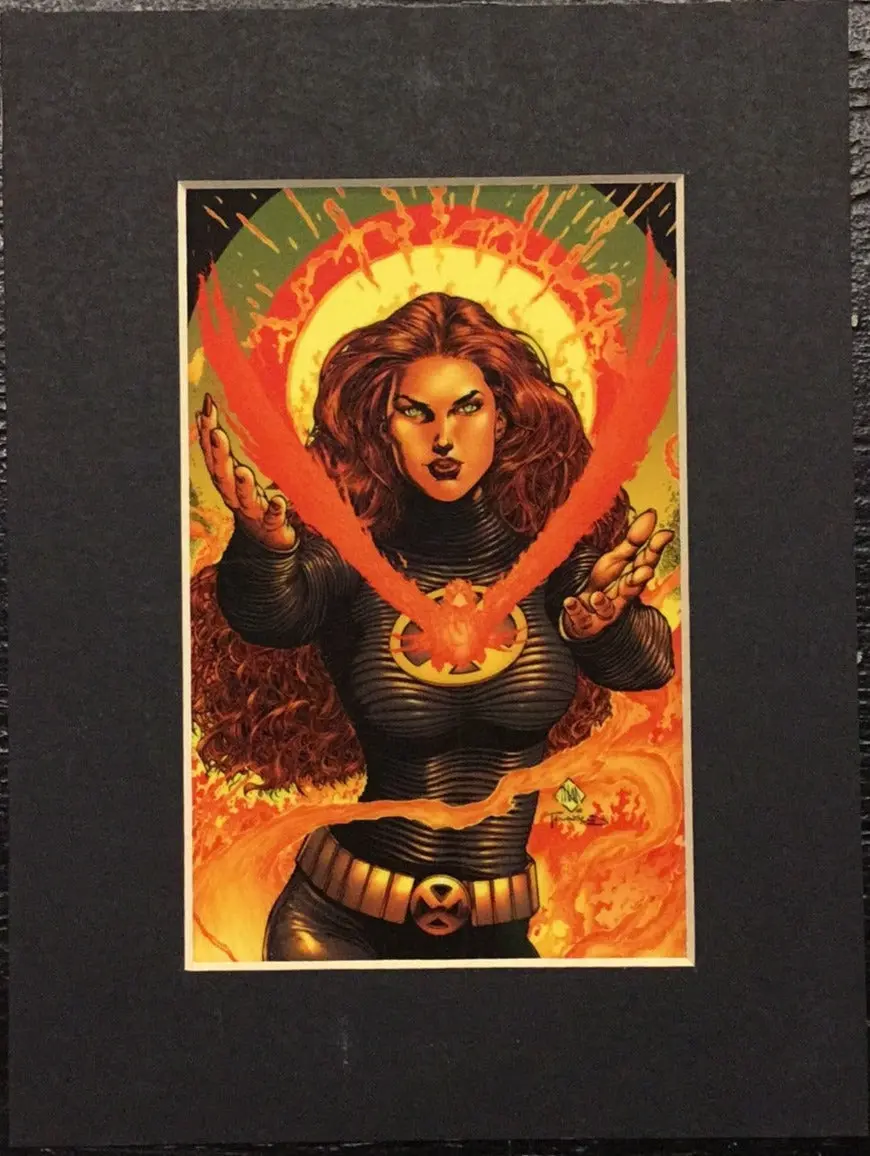 Limited Edition X-Men Jean Gray Laser Cut Cel 1