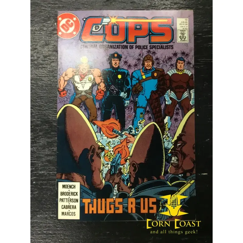 Cops (1988 Dc) #13 Nm 2