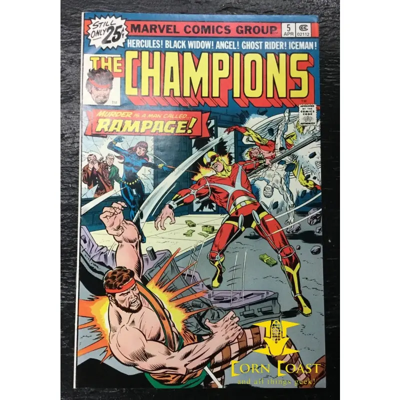 Champions (1975-1978 Marvel 1St Series) #5 2