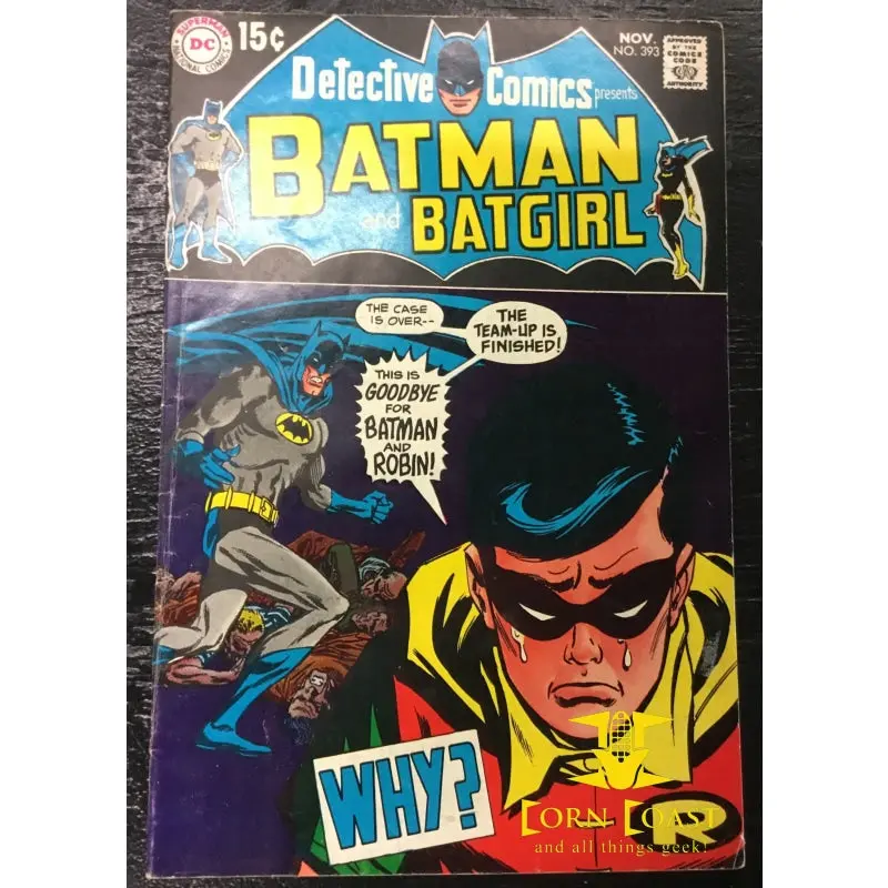Detective Comics (1937 1St Series) #393 Vf 2